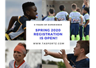 Spring 2020 Registration is Open!!!